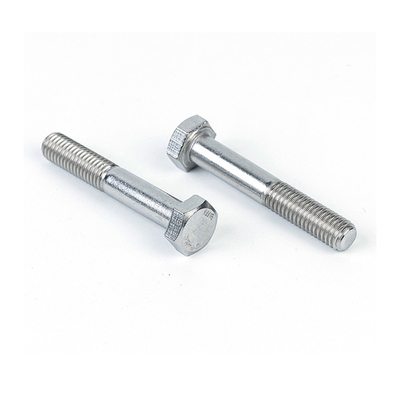 맞춤형 DIN931 스테인리스 스틸 등급 5.8 M6 * 25mm 헥스 볼트