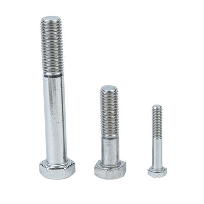 DIN931 스테인리스 스틸 304 316 자동차 산업용 반 실드 육각형 헤드 볼트