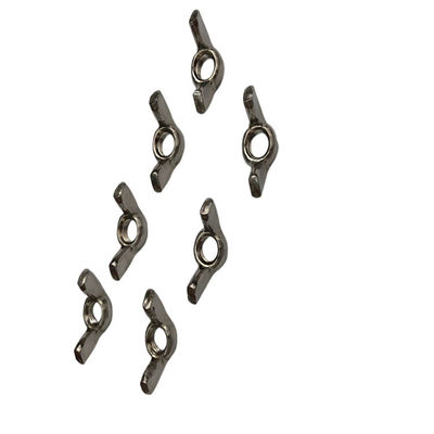 고정 304 스테인리스 스틸 양 뿔 견과기 손 굽힌 나비 견과기 사용자 정의