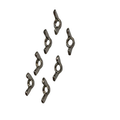 고정 304 스테인리스 스틸 양 뿔 견과기 손 굽힌 나비 견과기 사용자 정의