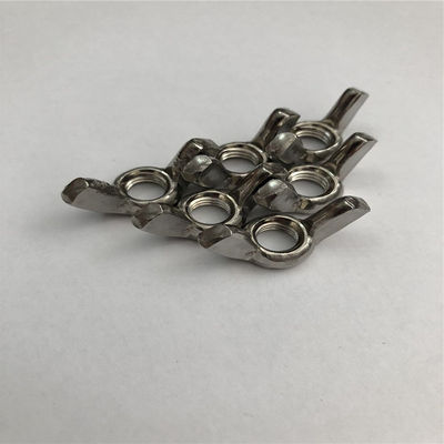 다른 측정 시스템 탄소 강철 진크 접착 Butterfly Nut Wing Nut