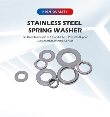 스테인리스 스틸 평면 세척기 DIN125 DIN9021 100% 검사 및 평면 마무리