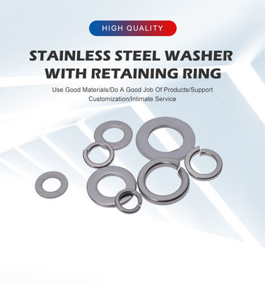 DIN 125/DIN 9021 평면 패드 금속 가스켓 하드웨어 스크루 가스켓 304 스테인레스 스틸