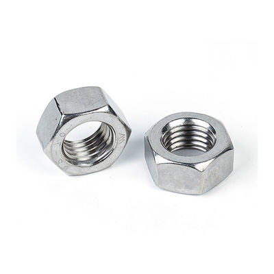 스테인 스틸 헥사곤 견과류 은색 또는 산업용 사용자 지정 마무리