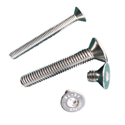 스테인레스 스틸 평면 카운터 싱크 헤드 기계 나사 다양 한 응용 프로그램에 완벽