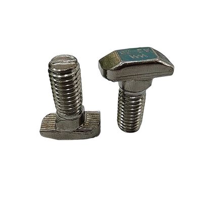 좋은 스테인리스 스틸 고정 스ikulu와 볼트와 함께 전체 스레드 타입 T 슬롯 볼트