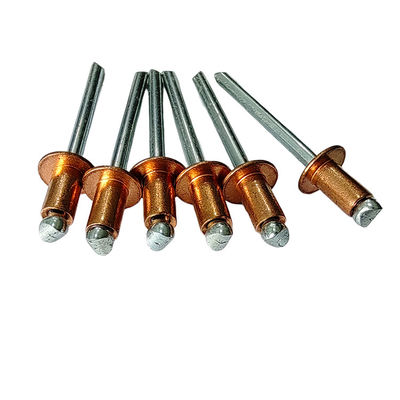 부식 저항 구리 오픈 엔드 팝 리베트 다중 응용 용도 길이 3-35mm