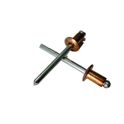 부식 저항 구리 오픈 엔드 팝 리베트 다중 응용 용도 길이 3-35mm