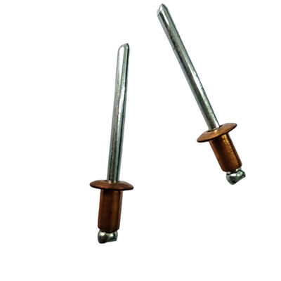 기계 건설 및 자동차 용용으로 닦은 청동 오픈 엔드 팝 리빗