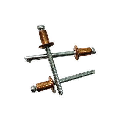 기계 건설 및 자동차 용용으로 닦은 청동 오픈 엔드 팝 리빗