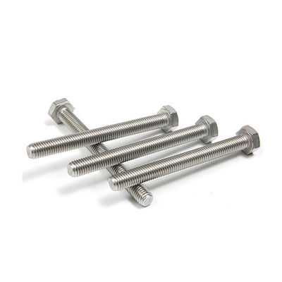 DIN933 스테인리스 스틸 304 316 건설 현장 공급 판매를 위한 헥사곤 볼트