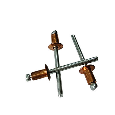 기계 건설 및 자동차 용용으로 닦은 청동 오픈 엔드 팝 리빗