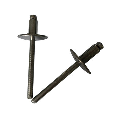 큰 가장자리 둥근 머리 오픈 타입 스틸 블라인드 리빗 열 저항성 및 제거하기 쉽습니다