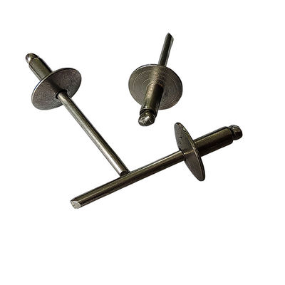 큰 가장자리 둥근 머리 오픈 타입 스틸 블라인드 리빗 열 저항성 및 제거하기 쉽습니다