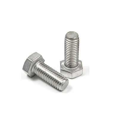 304 스테인리스 스틸 고정 필요를위한 확장 된 외부 헥사곤 볼트 풀 스레드 나사