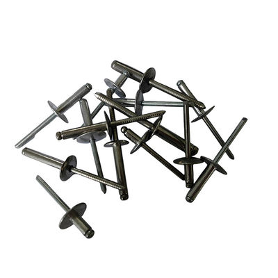 높은 부하 용량 개방형 철강 당기 리브, 큰 가장자리와 밝은 마무리