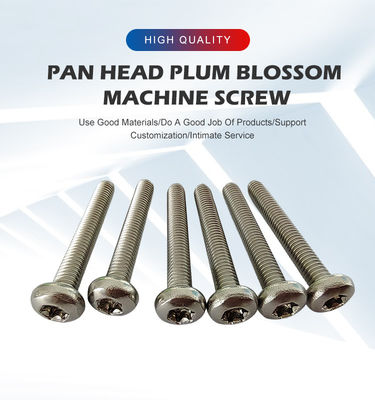 전체 스레드 타입 스테인리스 스틸 변조 방지 버튼 헤드 보안 스ikulu와 핀