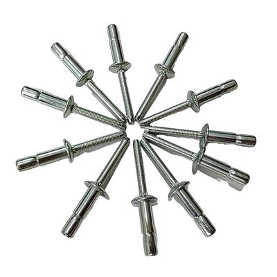 7.8mm 둥근 머리 잠금형 블라인드 리빗 자동차 산업에 쉽게 설치