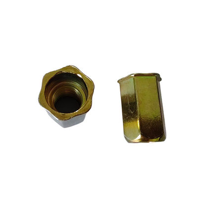 노란 진크 접착 탄소 강철 작은 머리 전체 헥스 스레드 니트 너트 당신의 이익을 위해