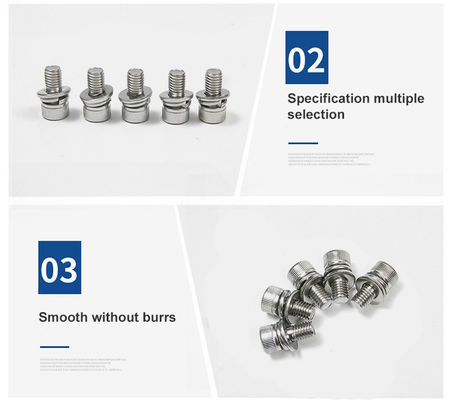 메트릭 소켓 헤드 조합 나사 DIN912 M3M4-M8 메트릭 측정 시스템