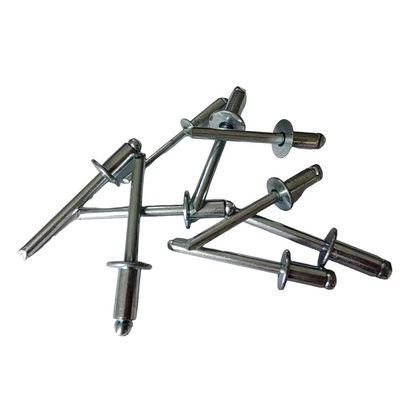 철 둥근 머리 블라인드 리벳 4.8mm 길이 고 강도 산업용 애플리케이션