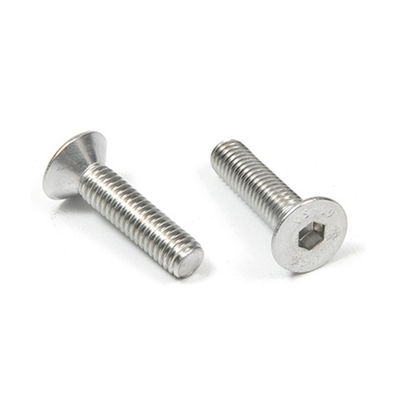 HEX 메트릭 M4 M5 M6 M8 M10 스테인리스 스틸 판 머리 모양의 알루미늄 소켓 나사