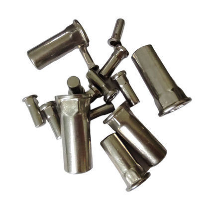 스테인레스 스틸 평면 머리 반 헥스 폐쇄 끝 리빗 견과류 자동차 카드미엄 접착