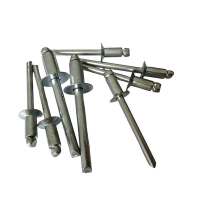 3.2mm 철 Countersunk 머리 높은 강도 애플리케이션을위한 오픈 엔드 블라인드 리벳