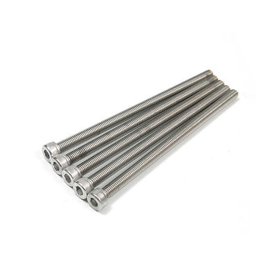 A급 스테인리스 스틸 DIN912 반 스레드 헥스 소켓 나사 고강성