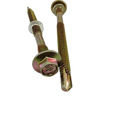 컬러 진크 플래티드 셀프 드릴링 볼트 (Colour Zinc Plated Self Drilling Bolt)