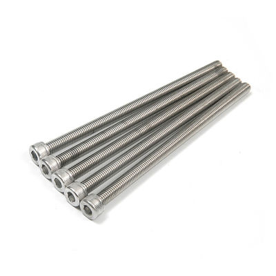 스테인리스 스틸 304 316 판 헤드 헥스 소켓 캡 헤드 머신 스크루 풀 스레드 반 스레드