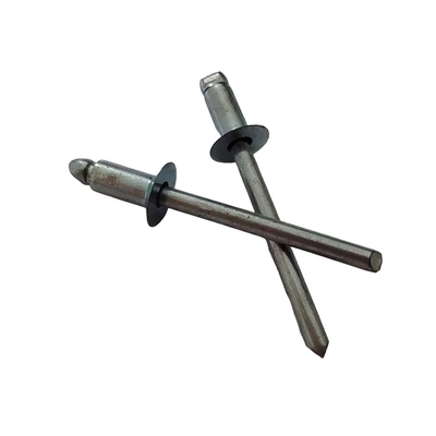 높은 강도 12mm 오픈 엔드 블라인드 리빗 철 Countersunk 머리 DIN 표준의 자연