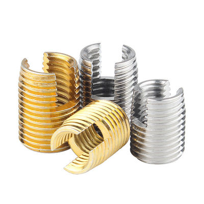 메트릭 및 AISI 스테인리스 스틸 슬롯 자체 탭 스레드 삽입 3mm-3000mm 길이