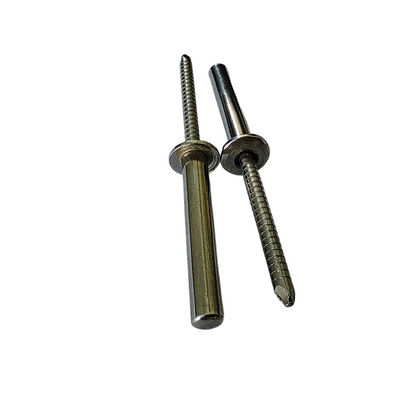 날씨에 견고한 스테인레스 스틸 둥근 머리 블라인드 리베트 밀폐 끝 3.2mm/4.0mm/4.8mm/6.4mm 지름