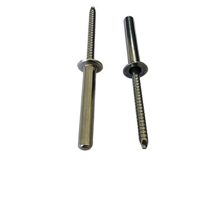 고강성 스테인레스 스틸 반 침몰 블라인드 리벳 지름 3.2mm/4.0mm/4.8mm/6.4mm