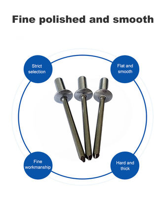 밀폐 끝 모든 철 닫힌 끝 둥근 머리 블라인드 리베트 경쟁력있는 가격