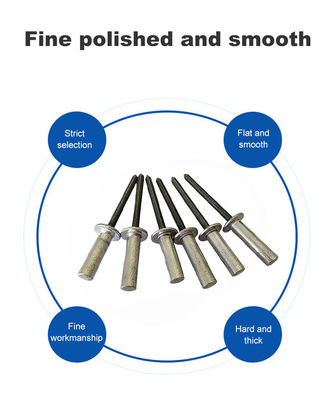 밀폐된 끝 알루미늄-철 둥근 머리 블라인드 리베트