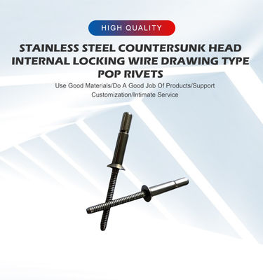 OEM 받아 들여 4.8/6.4/7.8mm 스테인리스 스틸 블라인드 리벳