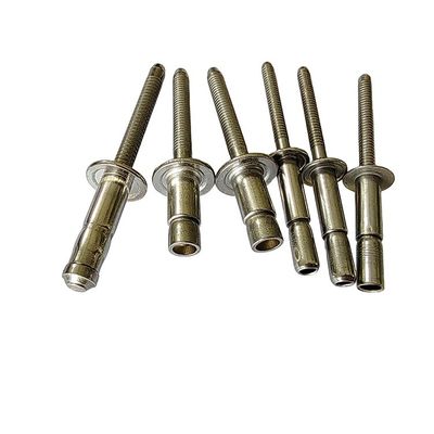 3.2mm 4.0mm 4.8mm 6.4mm 스테인리스 스틸 304/316 오픈 타입 돔 헤드 블라인드 리벳
