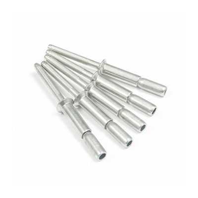 오픈 엔드 스테인리스 스틸 블라인드 리베트 평면 머리 평면 마무리 SS304 SS316 구조