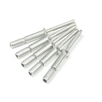 은색 스테인리스 스틸 304 모든 철강 오픈 타입 블라인드 리빗 4.8 6.4mm 및 성능