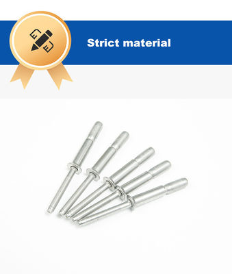 은색 스테인리스 스틸 304 모든 철강 오픈 타입 블라인드 리빗 4.8 6.4mm 및 성능