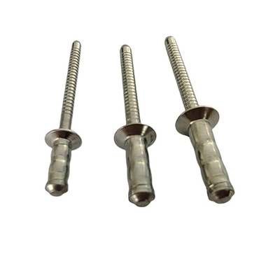 스테인리스 스틸 싱글 드럼 리빗 2.4mm 3.2mm 4mm 4.8mm 6mm 커스텀 오픈 타입 지름