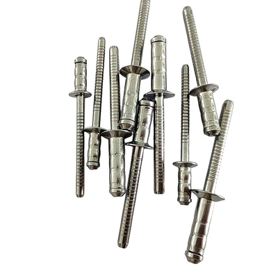 스테인리스 스틸 싱글 드럼 리빗 2.4mm 3.2mm 4mm 4.8mm 6mm 커스텀 오픈 타입 지름