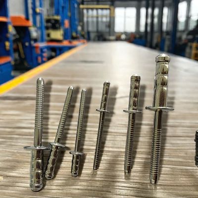 스테인리스 스틸 유니그립 돔 헤드 더블 드럼 리프트 3.2mm 4.0mm 4.8mm 6.4mm 제어