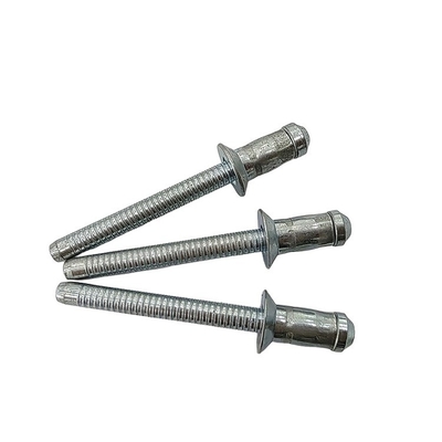 제어 테스트 보고서 탄소 강철 히포캠퍼스 모양 블라인드 리벳 4.8mm 6.4mm 7.8mm