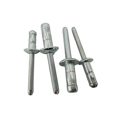 탄소 강철 블라인드 리베트 밝은 마무리 및 Countersunk 머리