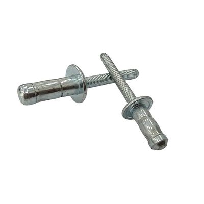 탄소 강철 블라인드 리베트 밝은 마무리 및 Countersunk 머리