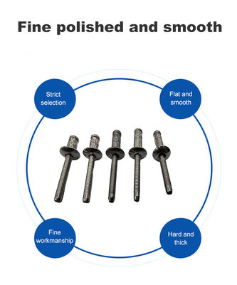 스테인리스 스틸 다중 드럼 이중 스트랜드 원형 헤드 리빗 일괄 맞춤형 서비스
