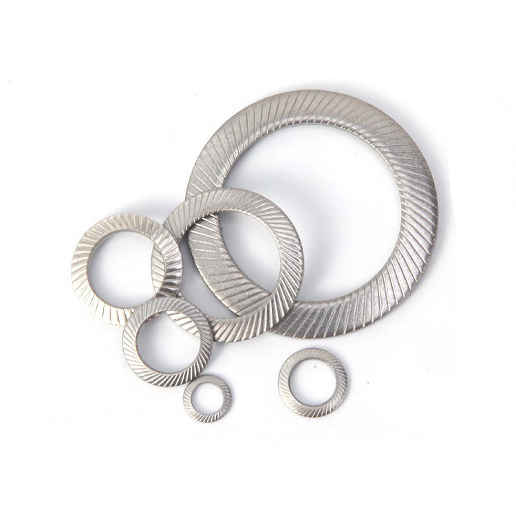 평면 마무리 DIN 스테인리스 스틸 304 윙 잠금 세척기 M4 M5 M6 M8 M10 M12 M16